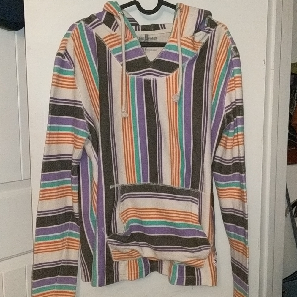 Striped hoodie